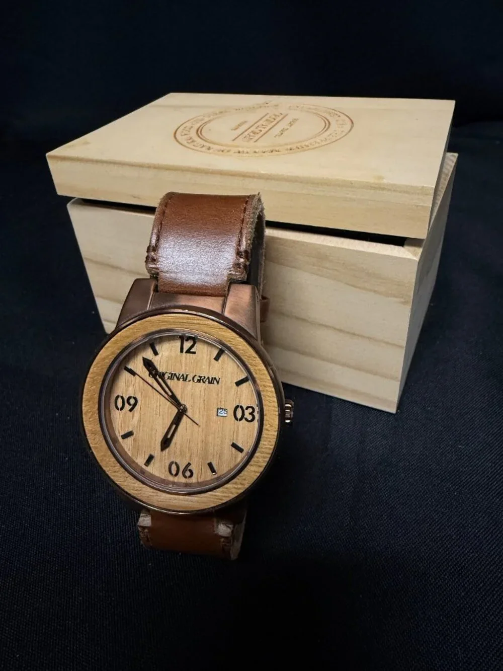 Original Grain 'Wood' Watch